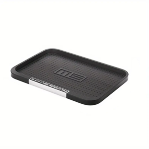 Fit Anti Slip Car Dashboard Mat with Faux Leather Phone and Fashion Glasses Holder
