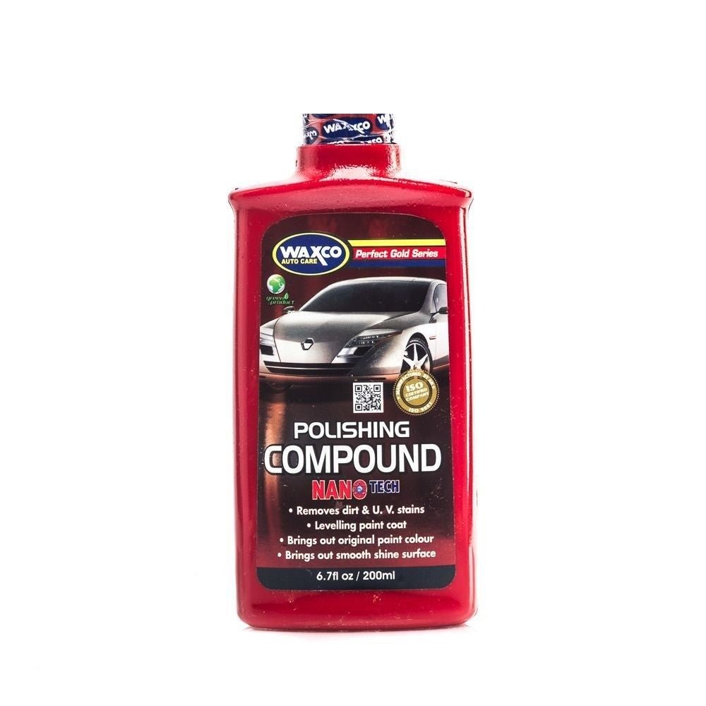 WAXCO Auto Care Polishing Compound Nano Tech 6.7FL OZ/ 200ml